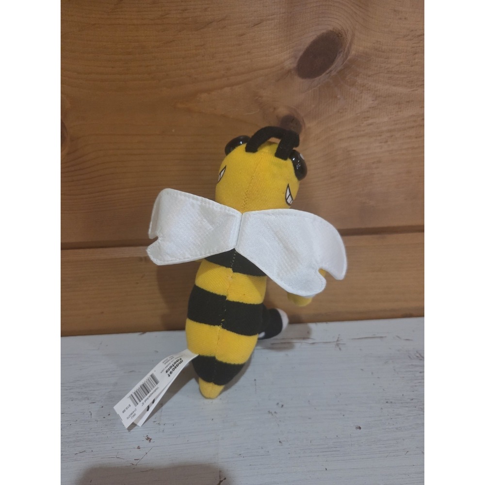 Vintage Georgia Tech Yellow Jackets Buzz Mascot Campus Critters Beanbag Plush - Picture 3 of 4